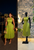 Elegant Green Women's Dress